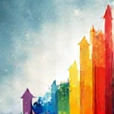 Imagen abstracta de una persona perdiendo peso.